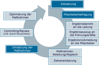 Etappen einer Mitarbeiterbefragung